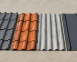 Różne rodzaje pokryć dachowych: blachodachówka, dachówka ceramiczna, eternit i blacha trapezowa. Idealne do montażu na starym dachu.