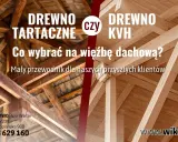 Drewno tartaczne czy drewno KVH na więźbę dachową? Porównanie materiałów budowlanych.