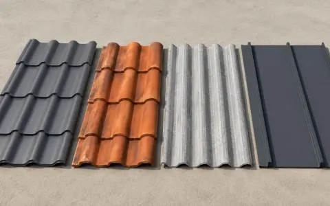 Różne rodzaje pokryć dachowych: blachodachówka, dachówka ceramiczna, eternit i blacha trapezowa. Idealne do montażu na starym dachu.